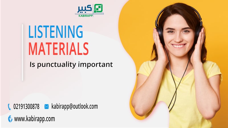 Is punctuality important?
